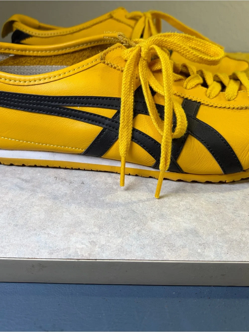 Onitsuka Tiger Mexico 66 Style Yellow Sneakers 10.5